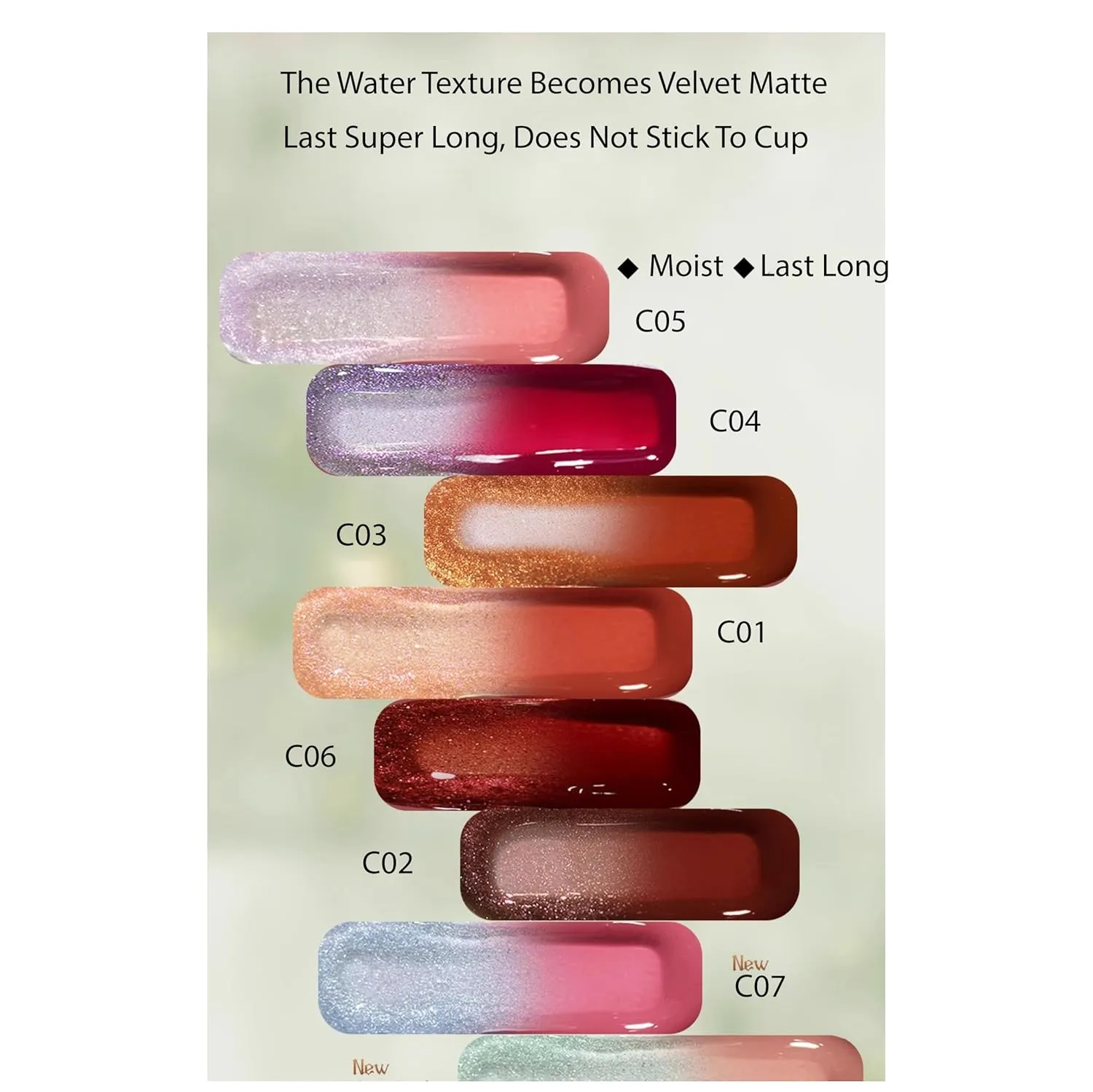 1 PC Haggard Double Ends Matte Liquid Lipstick   Shimmer Lip Gloss, Matte Velvet Liquid Lipstick With Glossy Shimmer Jelly Effect Lip Glaze, 2 in 1 Lip Color (05#, 4.6g)