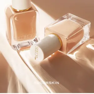 1 PC SOCORSKIN Cloud Foundation Cream, Nourishing Air LiquidFoundation, Moisturizing Long Lasting Velvet Foundation Cream (1# Dry Skin Light, 30ml)