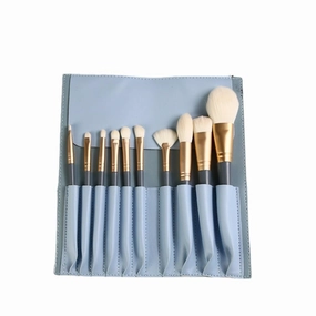 10 pieces of makeup brush set beginner eye shadow brush powder brush foundation make-up soft hair set brush beauty makeup