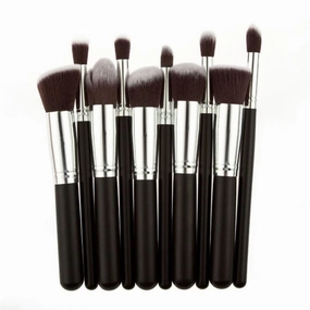 10PCS Makeup Brushes Set Professional Cosmetics Tools Eyeshadow Concealer Lip Eye Makeup Brush Kits Foundation Powder Blush
