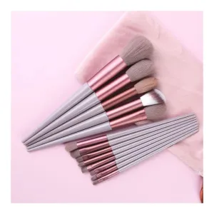 13 Makeup Brushes Set Velvet Beauty Highlight Foundation Concealer Multifunctional Makeup Tool Makeup (Color : Style 2)