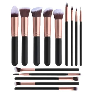 14 pieces of makeup brushes, makeup tools, foundation make-up brushes