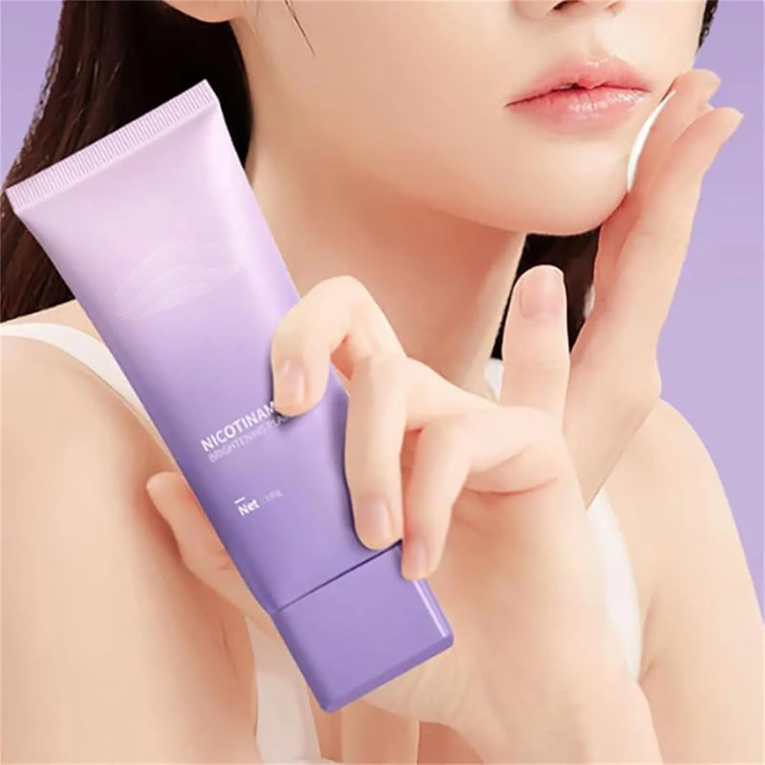 2-in-1 multi-effect primer,new niacinamide facial primer,concealer smooth all day,vitamin C primer,five-in-one multi-function,suitable for all skin types