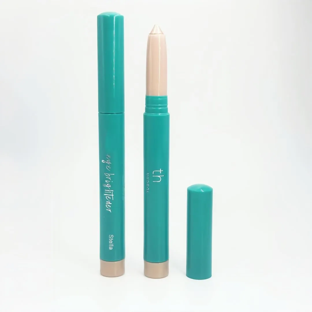 2 Pack T-hrive Eye Shadow Stick Eye Brightener Eyeliner Pencil Long Lasting Waterproof Glitter Highlighting Eye Stick (2 Stella, 0.049oz)