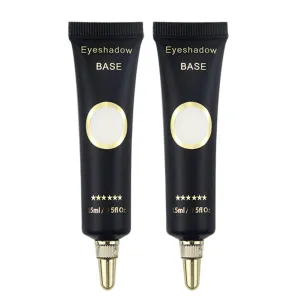 2PCS Eyeshadow Primer,Makeup Primer for Face,Potion,Vegan,Cruelty-Free,Long Lasting Cream Liquid Eye-shadow for All Shadows,Great for Oily Lids Primer (White * 2)