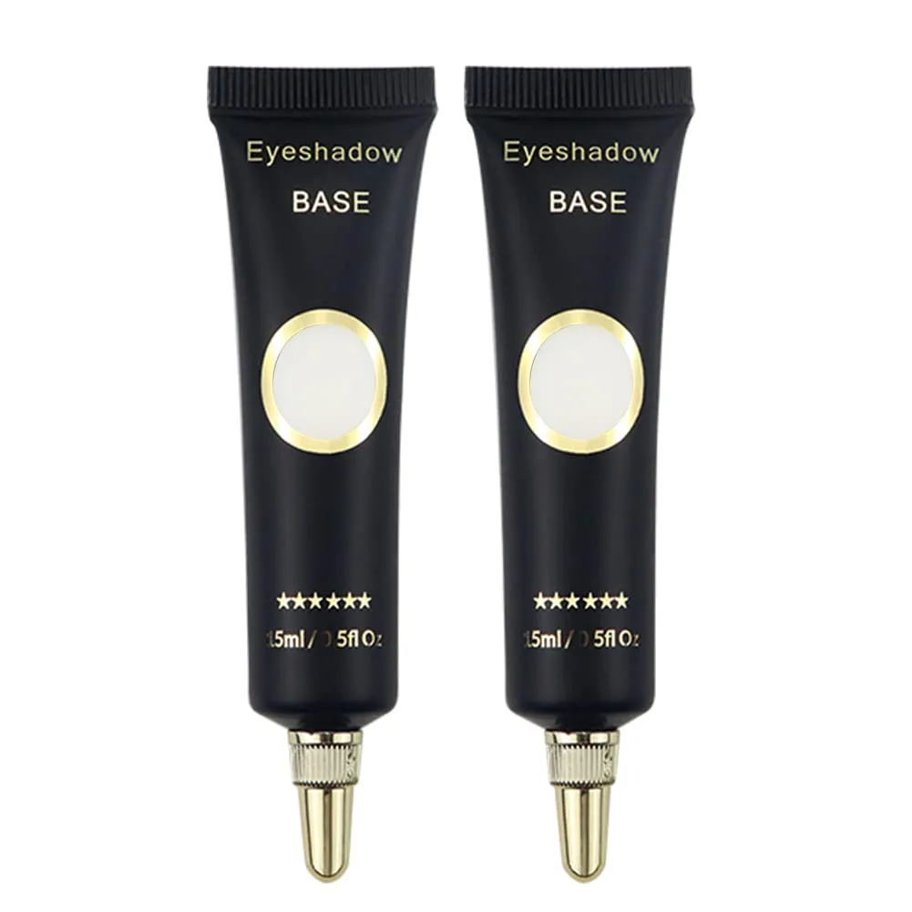 2PCS Eyeshadow Primer,Makeup Primer for Face,Potion,Vegan,Cruelty-Free,Long Lasting Cream Liquid Eye-shadow for All Shadows,Great for Oily Lids Primer (White * 2)