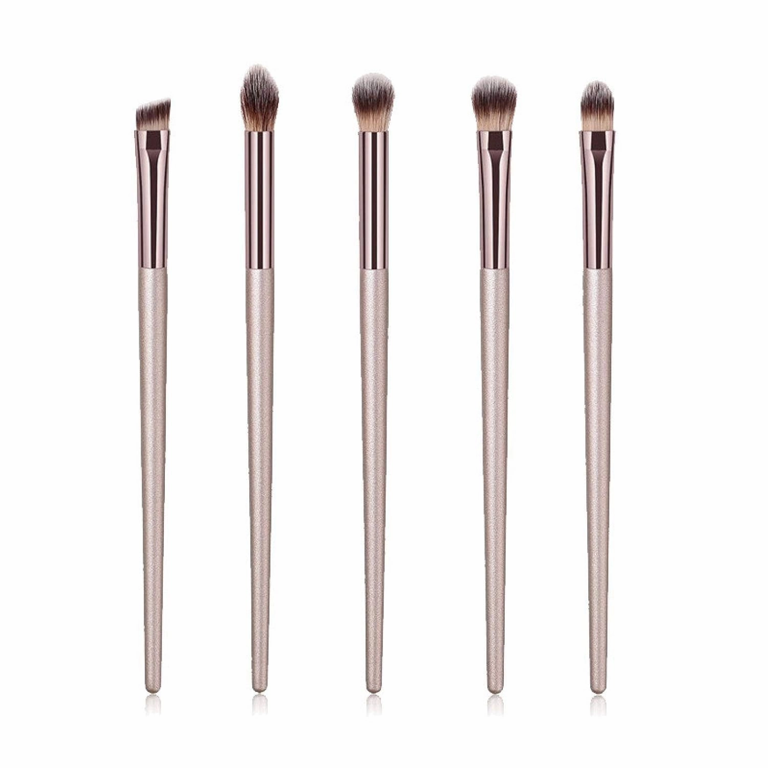 4 / 10pcs champagne makeup brush set, used for makeup liquid foundation blush eye shadow song and dance mix makeup brush beauty tool