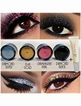 4pc GlitterWarehouse Loose Glitter Powder for Eyeshadow Body Art   E.l.f Elf Glitter Glue