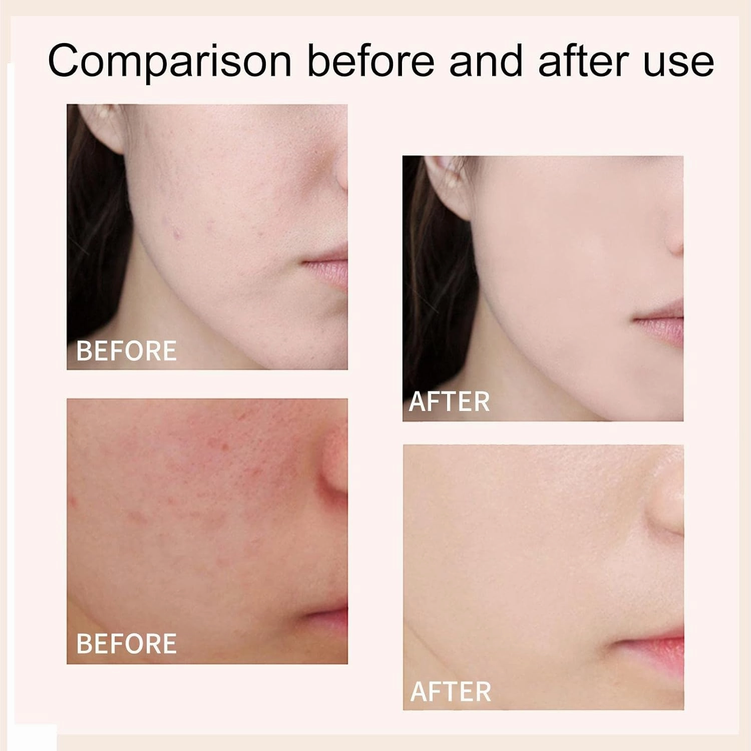 5xcc Cream Waterproof Light Weight Base Primer Moisturizing Natural, 4 Pcs