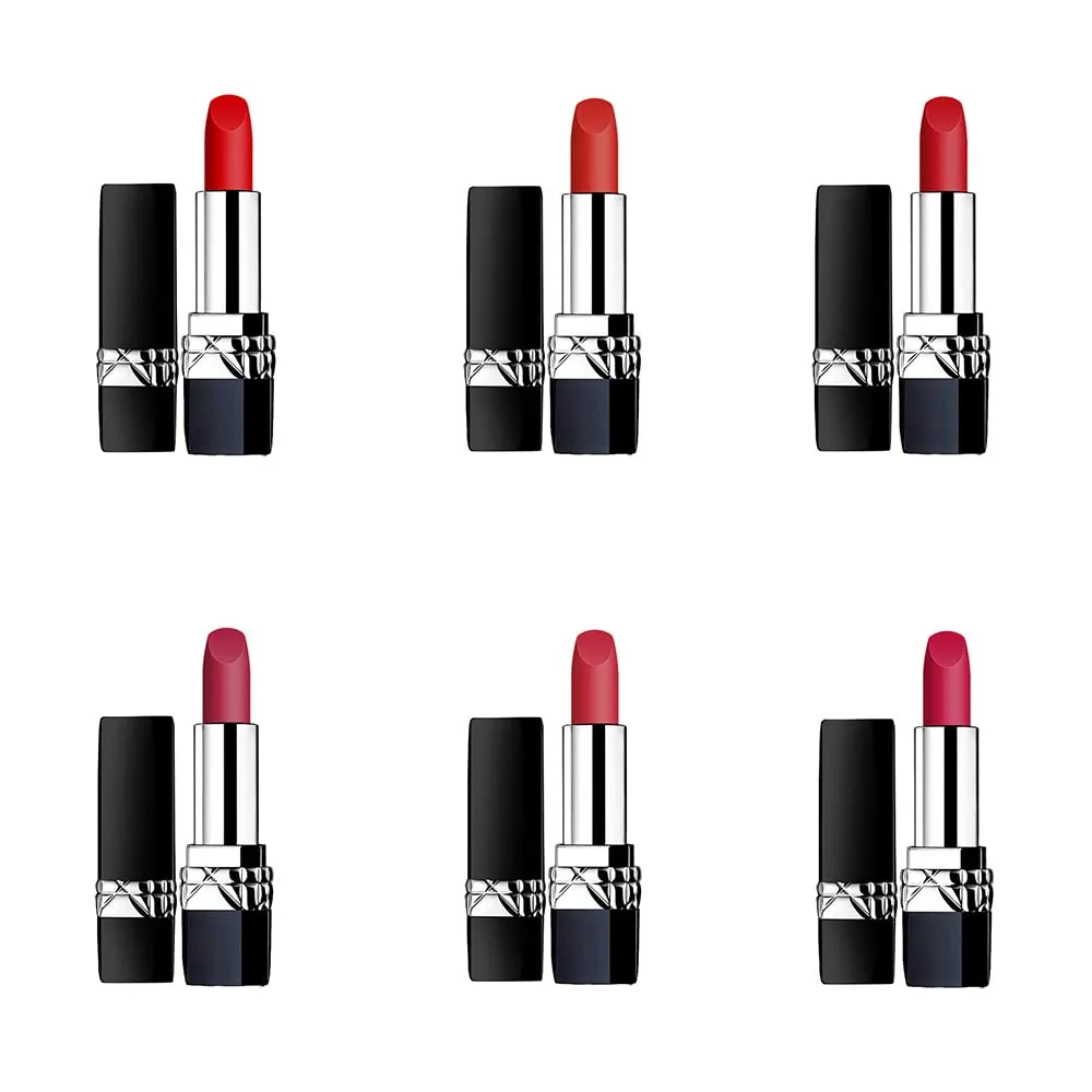 6 Colors Matte Liquid Lipstick, Ladies Matte Liquid Lipstick Long Lasting Waterproof Velvet Moisturizing Lipstick Long-Wearing and Hydrating Lip Gloss Set Pigmented Lip Makeup for Girls and Women Gift (6 PCS)