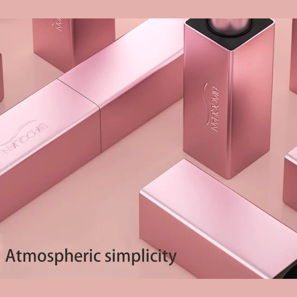 6 Colos Matte Waterproof LipStick Summer Long Lasting Lip Makeup Set No Fade Pigmented Lip Stick Cosmeitc Gift Kits (006)