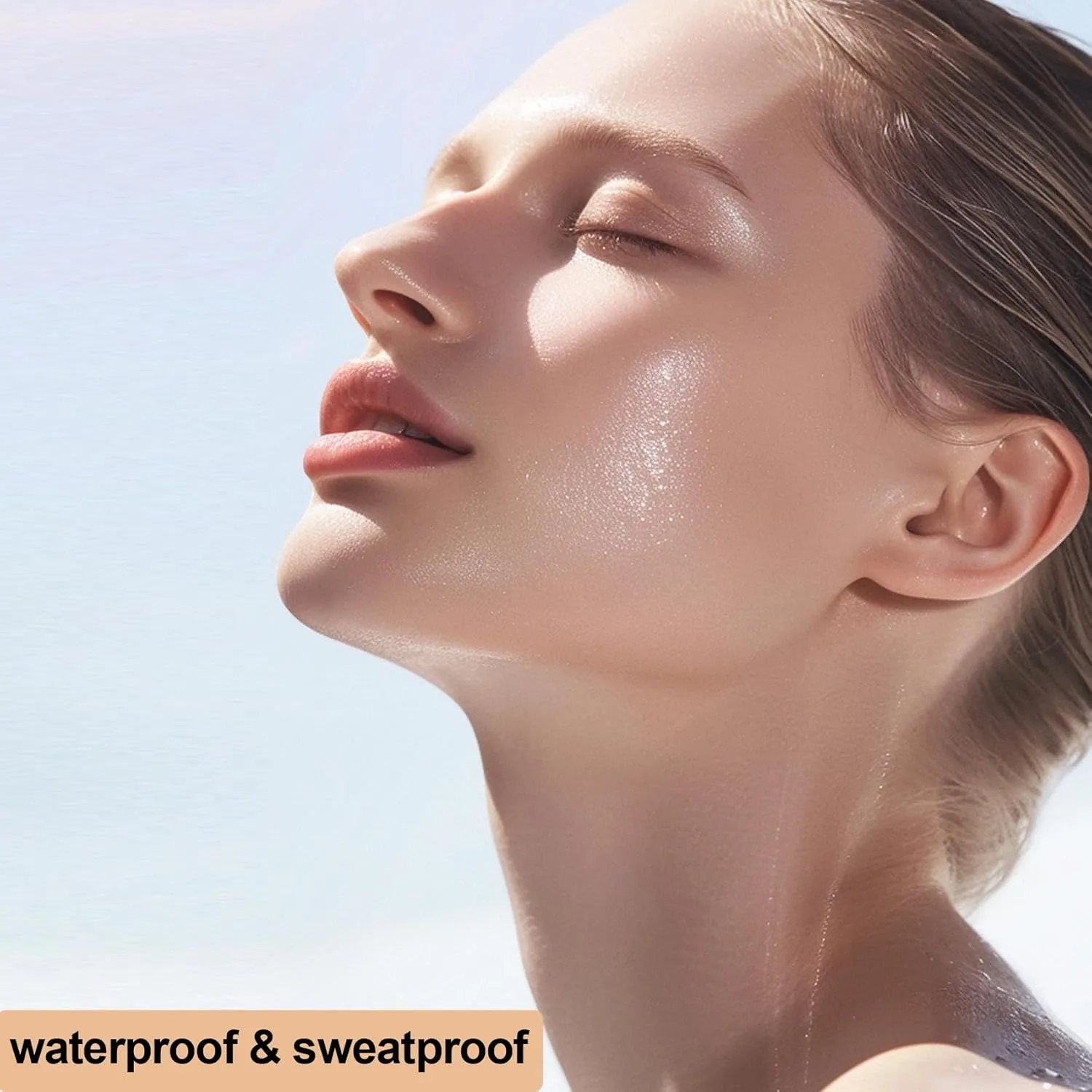 6 in 1Foundation Cream Medium/Light Spectrum by Snowzoom-Protecting from Sun with SPF50; for Gym, Sports, Dancing (LIGHT BEIGE- For medium skin tone, 1.23 oz/ 35 g)