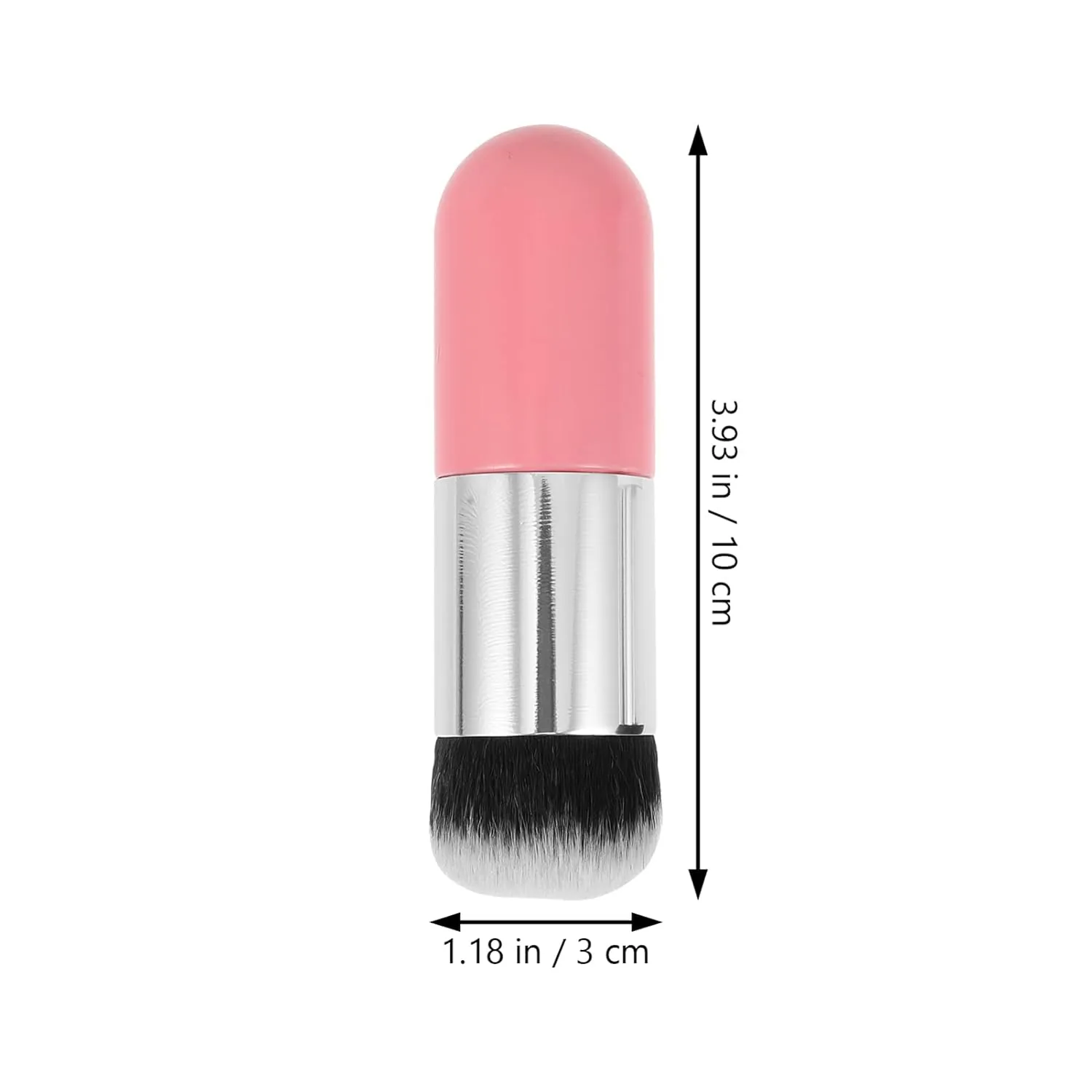 6pcs Makeup Brush High-density Foundation Loose Powder Brushes for Blending Contouring and Highlighting Chic Design for Effortless Application