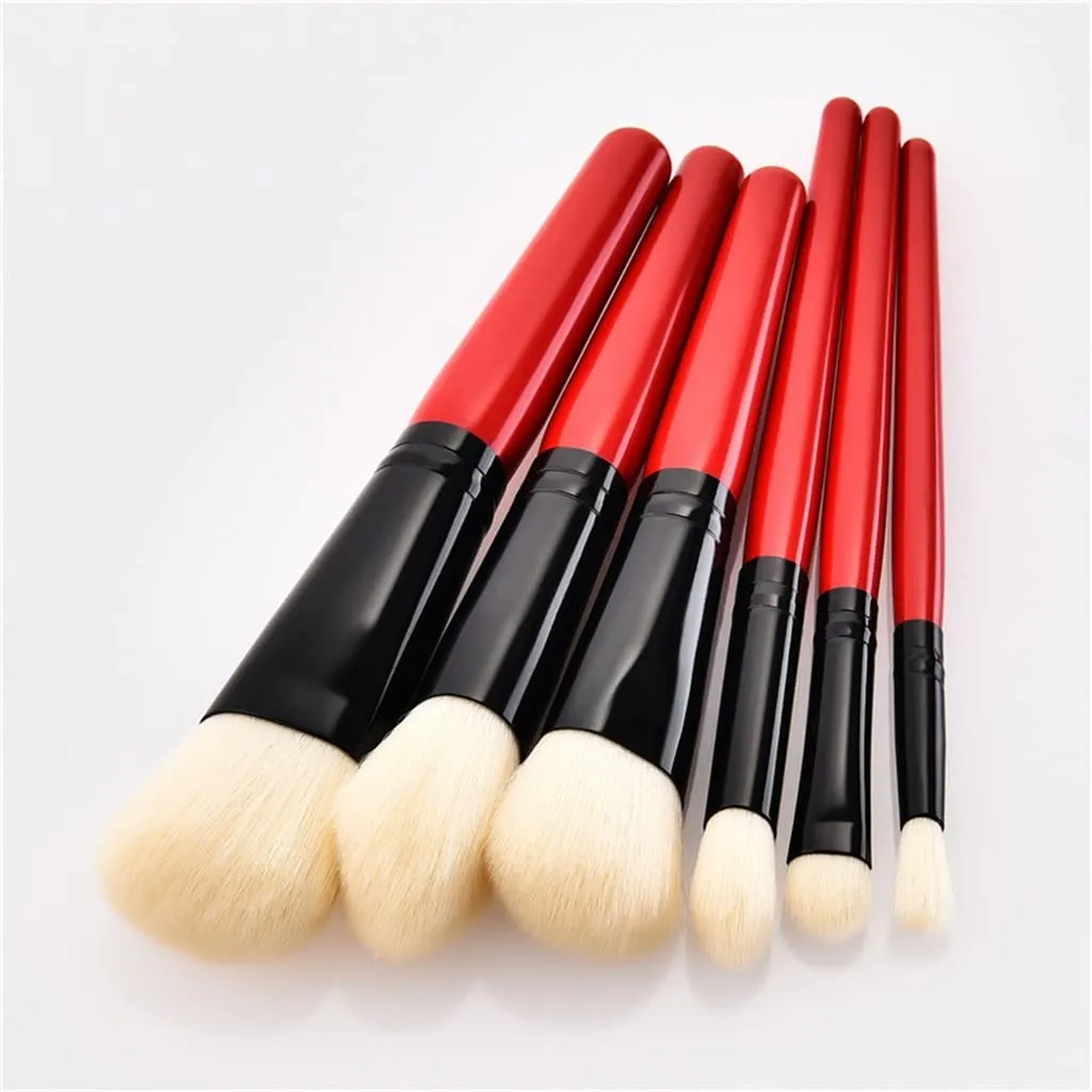 6pcs/set Makeup Brushes Set Eye Shadow Foundation Powder Concealer Lip Make Up Brush Beauty Tool