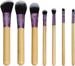 7 Pieces of Makeup Brush Set Carving Pattern Powder Powder Blusher Eye Shadow Beauty Brush Tool
