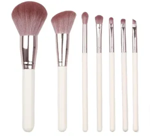 7 pieces of makeup brush set full set of powder eye shadow powder blusher brush beauty tools