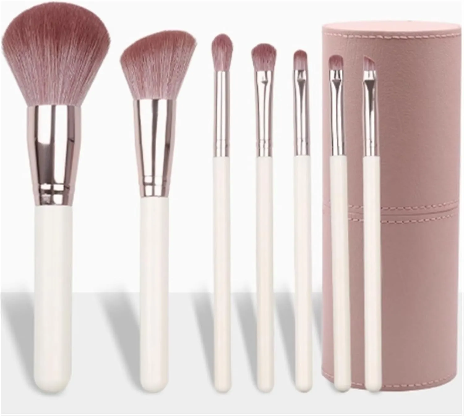 7 pieces of makeup brush set full set of powder eye shadow powder blusher brush beauty tools