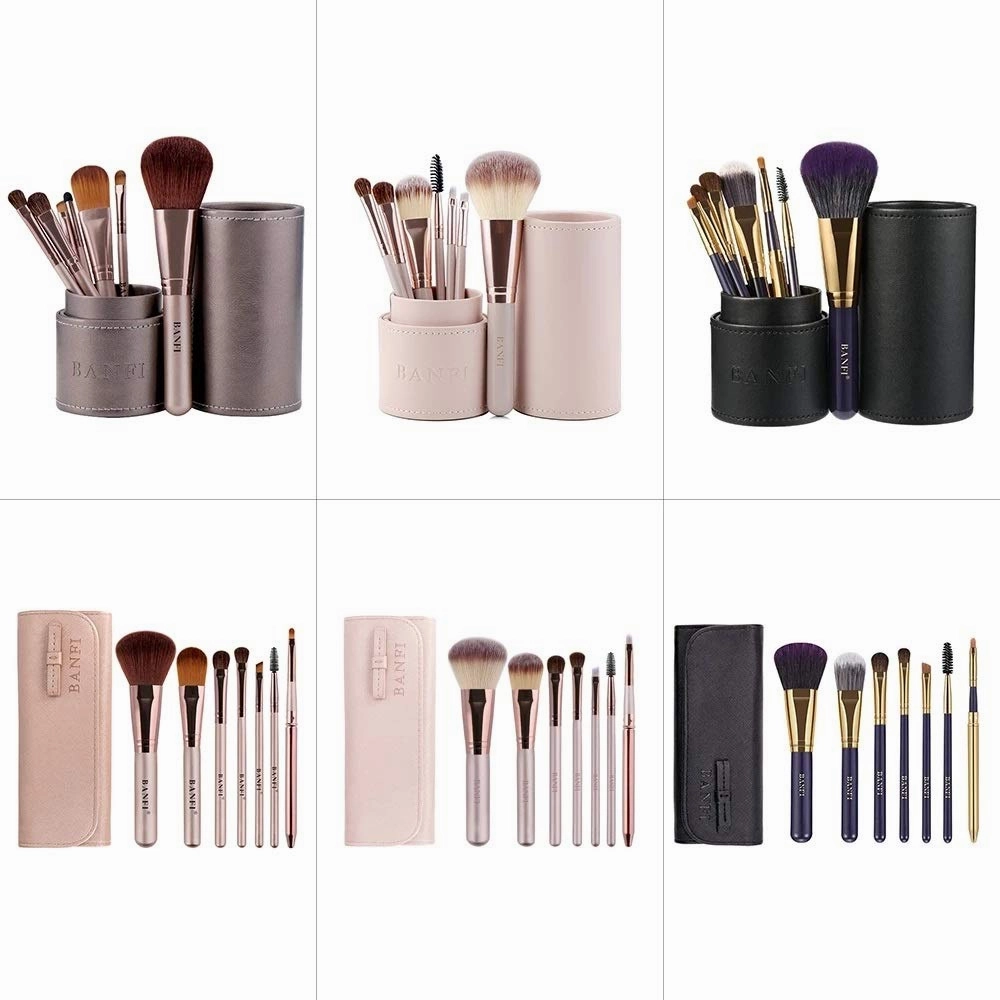 7PCs/set Makeup Brushes Kit Beauty Make up Brush set Concealer Cosmetic Blush Foundation Eyeshadow Concealer Lip Eye Tool(05)