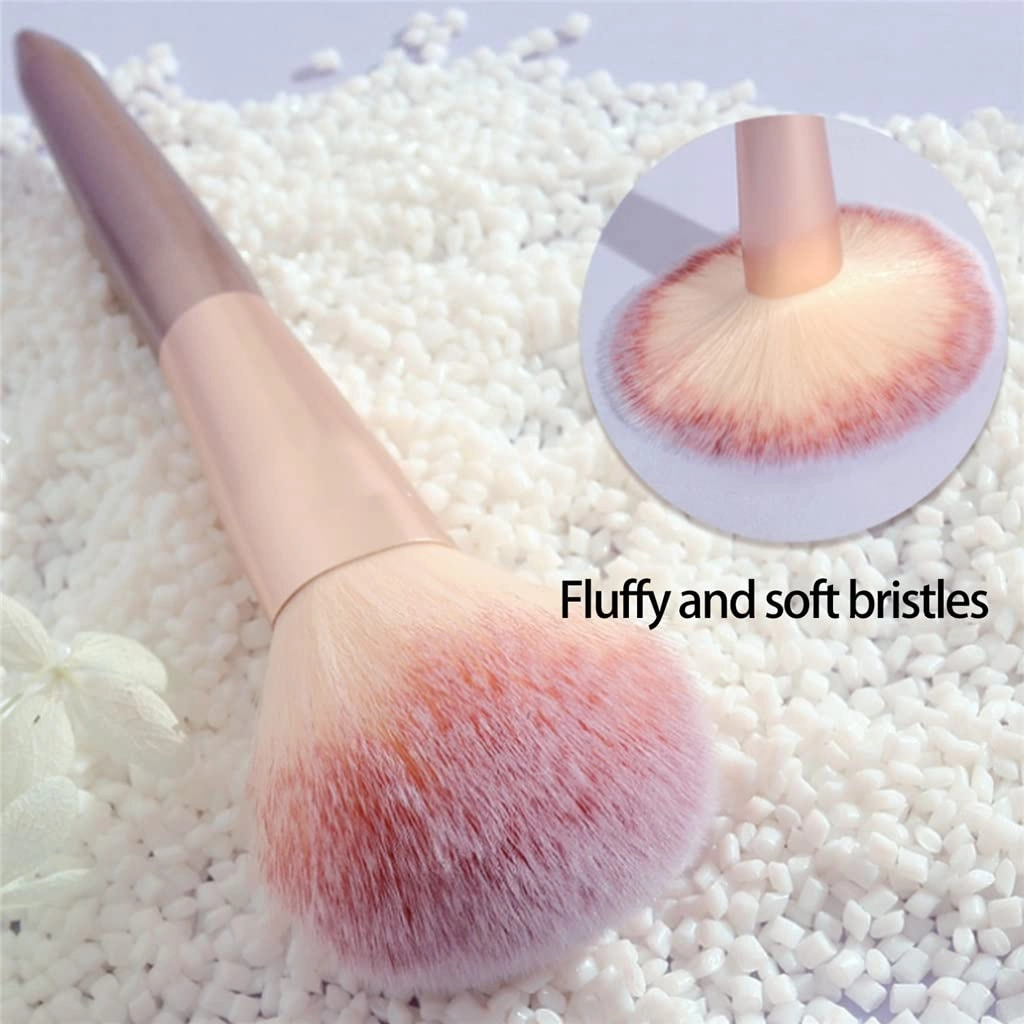 9Pcs Champagne Makeup Brushes Set for Cosmetic Foundation Powder Blush Eyeshadow Blending Make Up Brush Beauty Tool