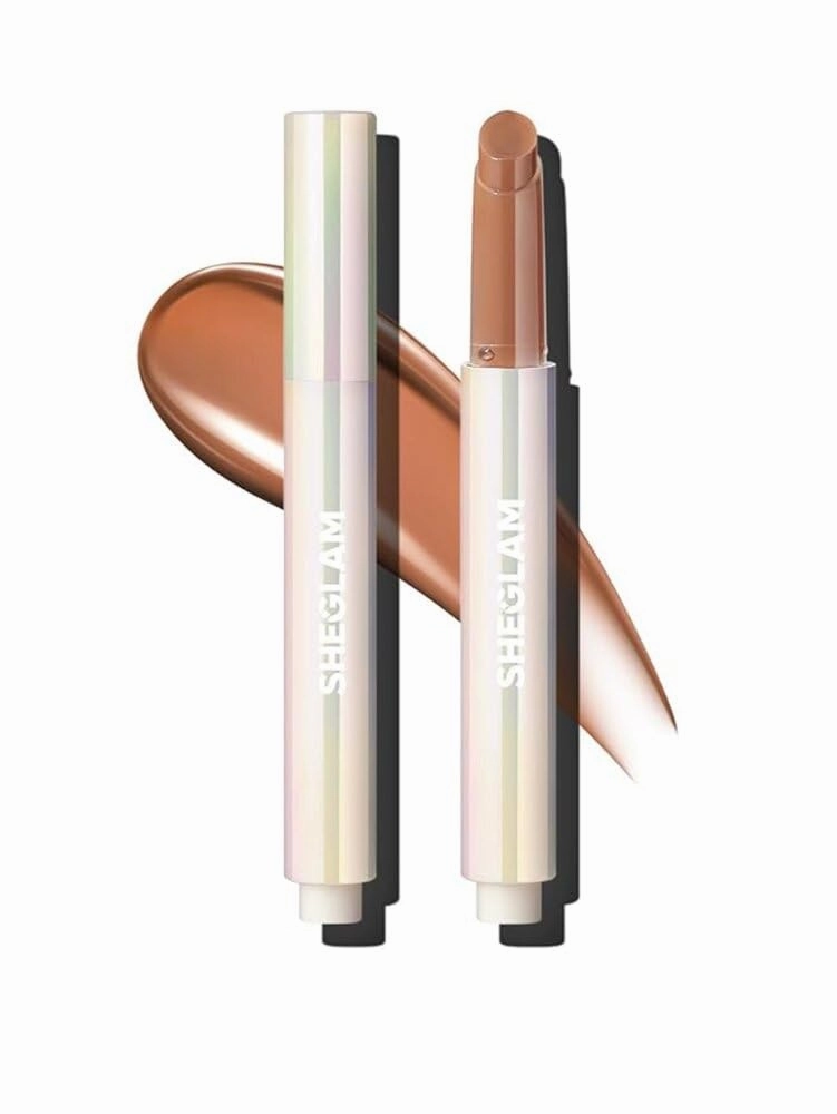 [Test1] SHEGLAM Pout-Perfect Shine Lip Plumper-Sepia Kiss Moisturizing Plumping Solid Lip Gloss Non-Stick Nourishing Lip Plumping Serum Coconut Oil Lipstick Lip Cosmetics