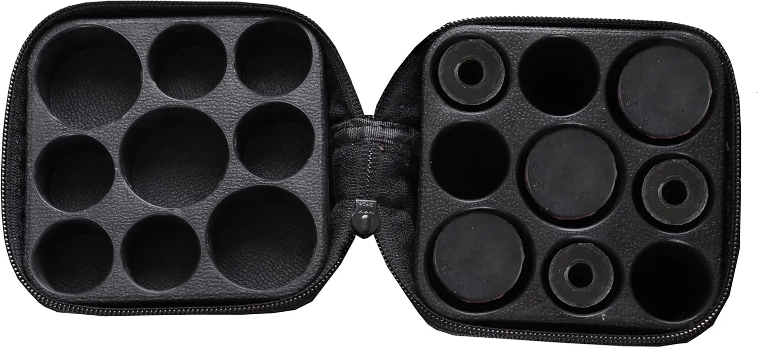 Accuplay Billiards 3x6 Hard Pool Cue Stick Carrying Case Choose Black, Brown, Red White, Blue White or Black White