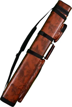 Accuplay Billiards 3x6 Hard Pool Cue Stick Carrying Case Choose Black, Brown, Red White, Blue White or Black White
