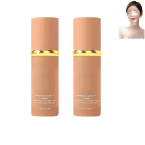 Achieve Flawless Skin - Foundation 4 in1, Natural Long-Lasting Moisturizing Concealer Foundation, Moisturizing Oil Control for All Skin (2 pcs, 30g per bottle)