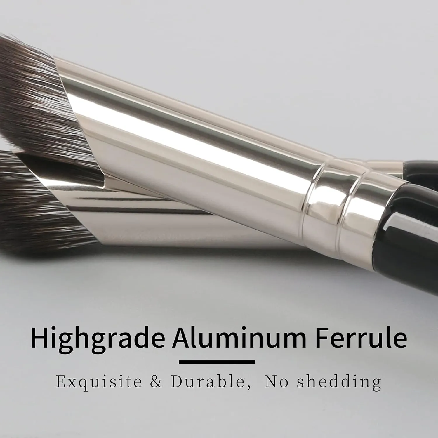 Angled Concealer Brush Under Eye, Concealer Brush, Small Nose Contour Brushes, Nose Brush Contour, Nose Brushes Angle, Small Concealer Brushes, Angled Makeup Brush - Black, 8M01