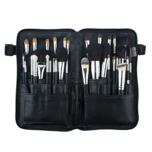 Anmor Professional 32 PCS Makeup Brushes Set Natural Hair Make Up Brush Foundation Eyebrow Eyeshadow Tools With Cosmetics Bag