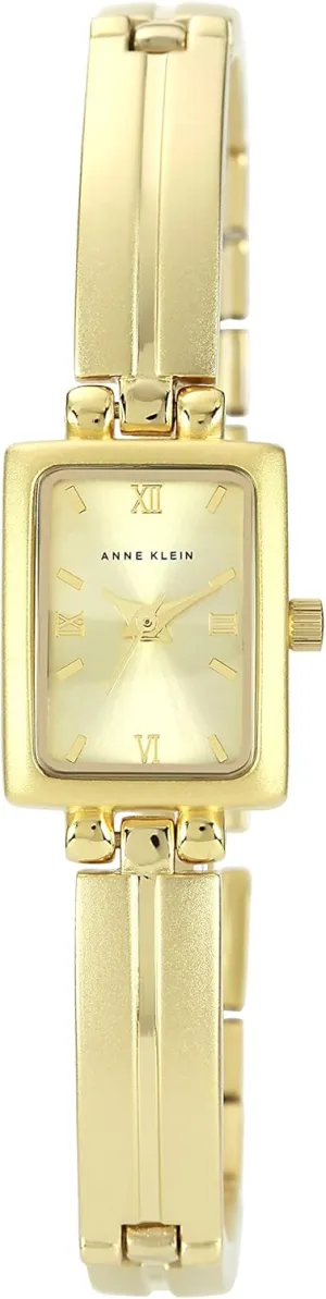 Anne Klein Women's 10-5404CHGB Gold-Tone Dress Watch