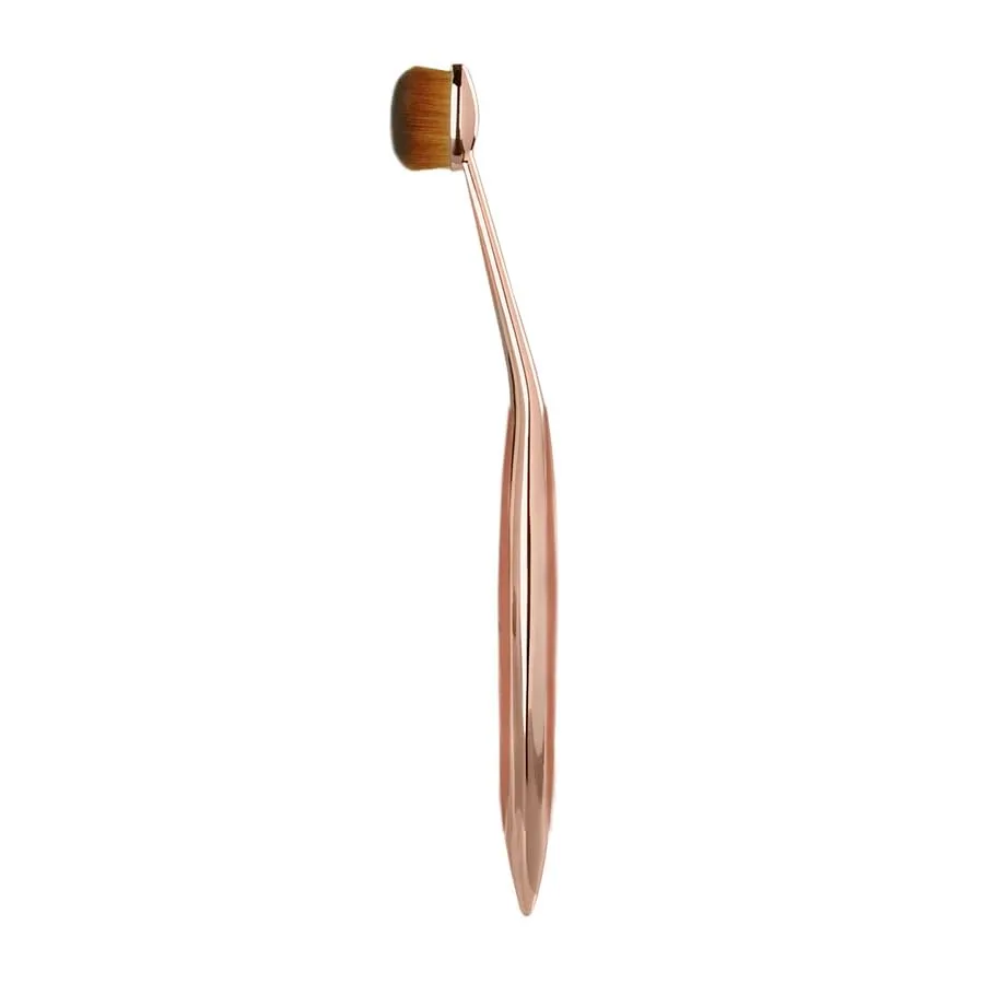 Artis Elite Oval 3 Brush Oval Makeup Brush Luxury Synthetic Cosmefibre Brus Ideal For Eye Cream, Concealer, Highlight Use With Liquids, Powders, and Creams Creates Airbrush Finish