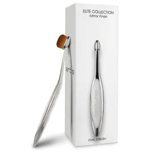 Artis Elite Oval 3 Brush Oval Makeup Brush Luxury Synthetic Cosmefibre Brus Ideal For Eye Cream, Concealer, Highlight Use With Liquids, Powders, and Creams Creates Airbrush Finish