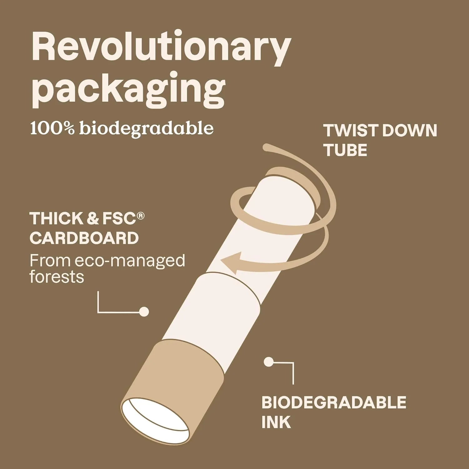 ATTITUDE Oceanly Light Coverage Under Eye Concealer Stick, Titanium Dioxide-Free, EWG Verified, Plastic-Free, Vegan & Cruelty-free Makeup, Caramel, 0.2 Ounces