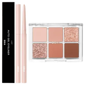 BBIA Last Auto Gel Eyeliner (11 LINEN BEIGE)   Ready To Wear Eye Palette (03 DRY FLOWER) Bundle Set