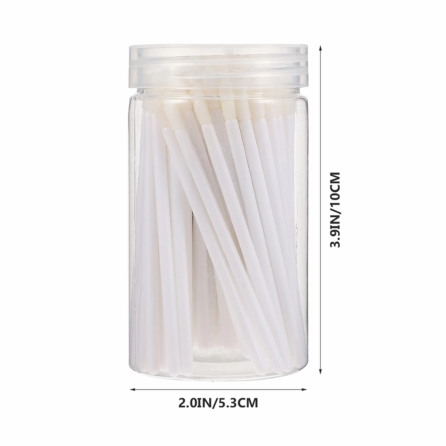 Beaupretty 200pcs Disposable Lip Brush Applicators Precision Makeup Tool for Lip Gloss Lipstick Concealer Travel-friendly Beauty Brushes for Professional Home Use
