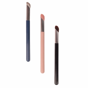 Beaupretty 3Pcs Concealer Brush Under Eye Mini Angled Flat Top Nose Brush for Concealing Blending Setting Buffing