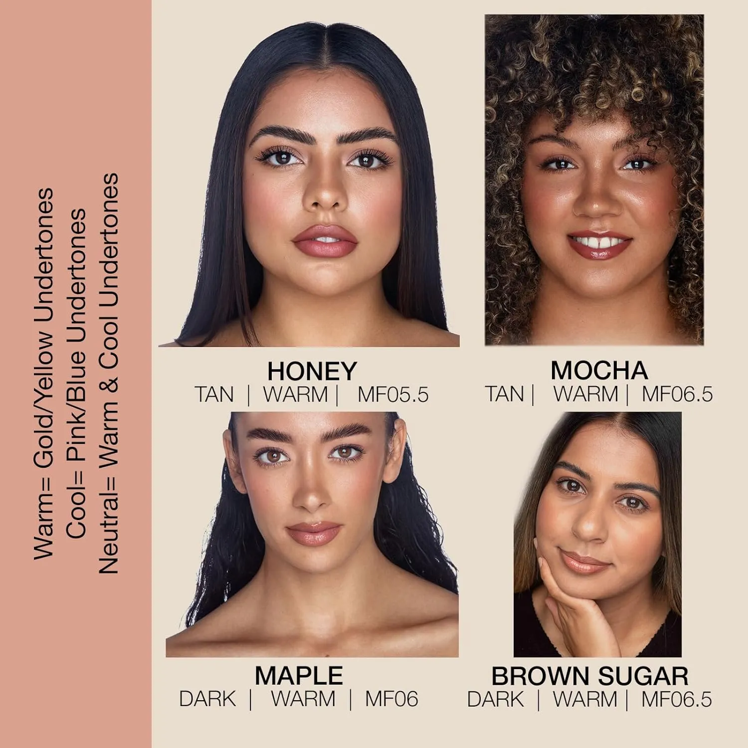 bellapierre Mineral Foundation SPF 15 - Loose Powder Foundation | Vegan & Cruelty Free Natural Makeup | Full Coverage Matte Finish | Hypoallergenic | Oil & Talc Free - 0.32 Oz - Honey