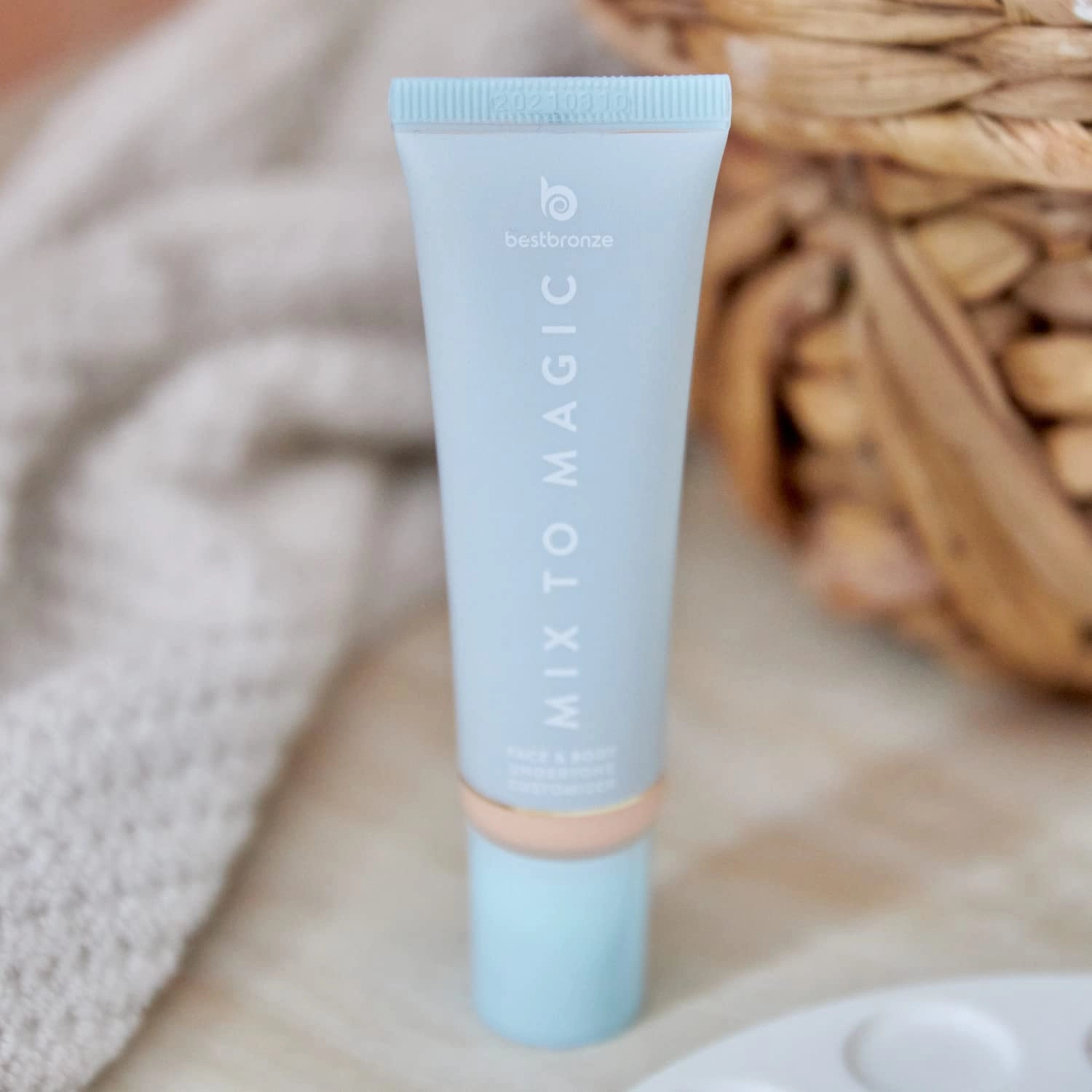 Best Bronze Mix to Magic Custom Blend Foundation Makeup, Lighten Undertone - Versatile Face, Leg and Body Makeup Concealer with Full Coverage to Customize Foundation - Premium Beauty Products