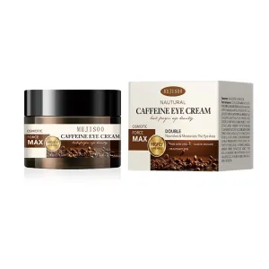 Caffeine Eye Cream - Dark Circle & Puffiness Reduction, Anti-Aging Formula with Hyaluronic Acid, Vitamin E | 0.5 Oz |