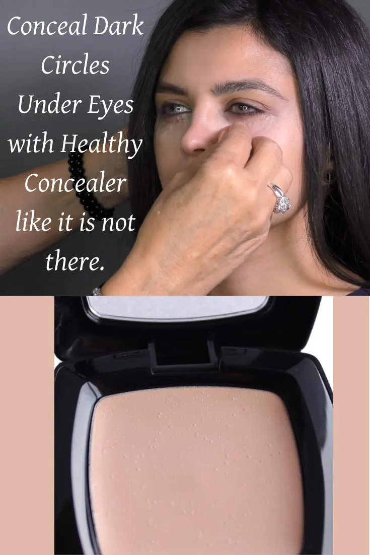 Camoufleur Mineral Makeup Cream Under Eye Concealer Ivory. This Anti Aging Concealer made in USA with NO Paraben
