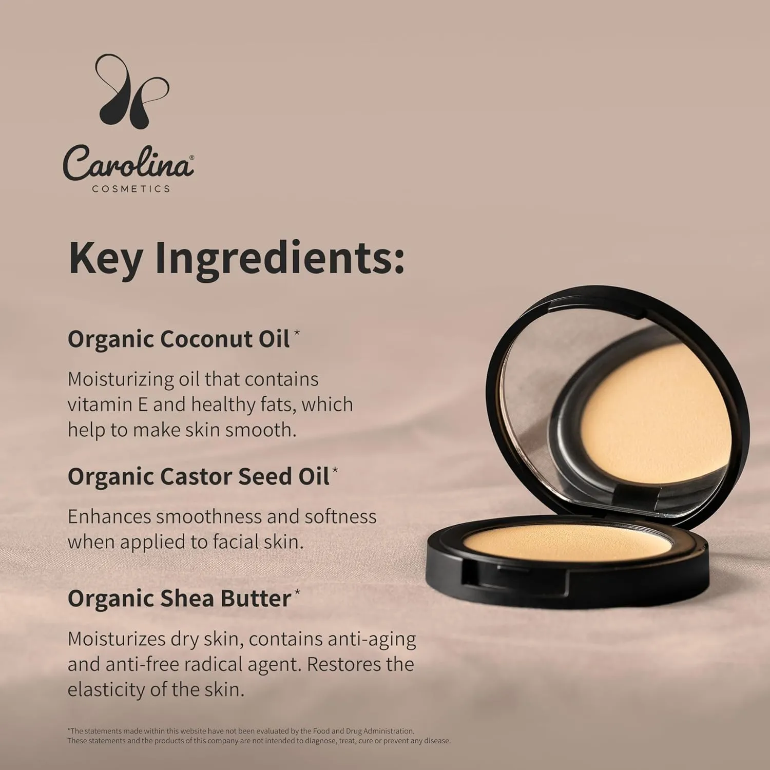 Candelilla Cream Concealer in Himalayan Color - Vegan, Non-GMO - Minimizes Dark Circles, Blemishes & Uneven Skin Tone - 0.11 oz