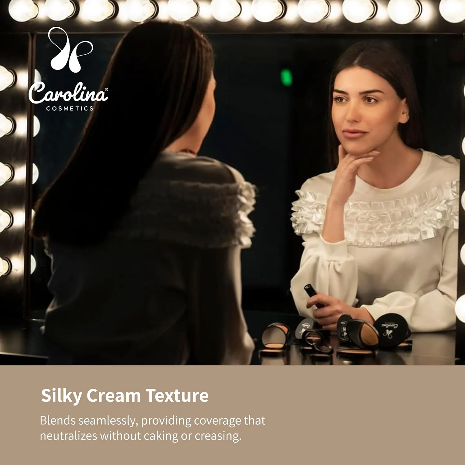 Candelilla Cream Concealer in Himalayan Color - Vegan, Non-GMO - Minimizes Dark Circles, Blemishes & Uneven Skin Tone - 0.11 oz