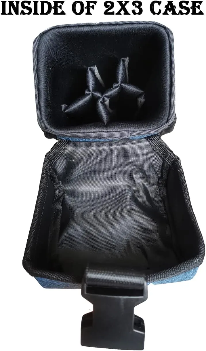 Champion 2X2,2X3,3X4 Nylon/Leatherette Billiard Pool Cue Stick Hard Case