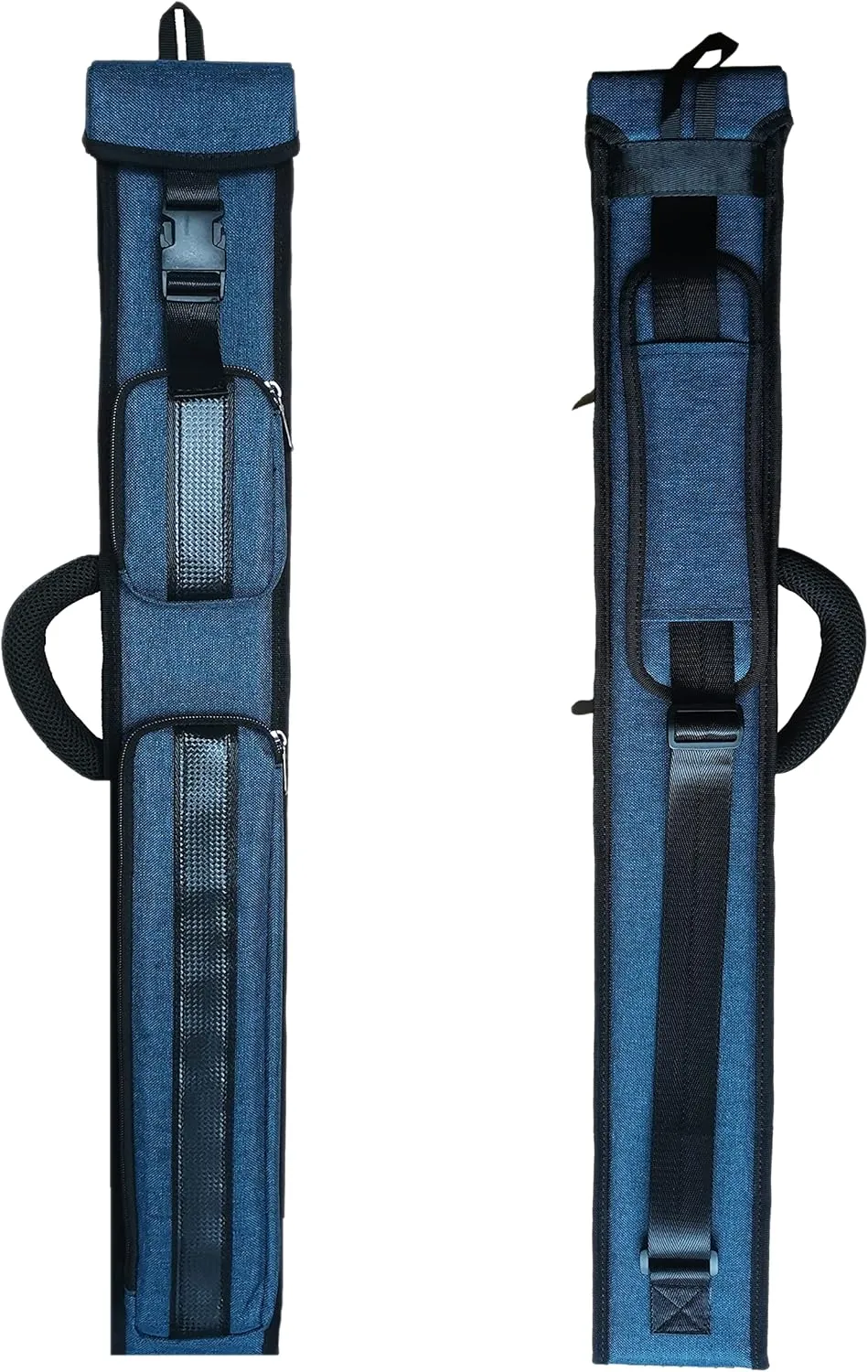 Champion 2X2,2X3,3X4 Nylon/Leatherette Billiard Pool Cue Stick Hard Case