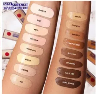Concealer J. Cat Beauty Stay surance Water-Sealed Zero-Smudge Concealer Water Proof Delivers Buildable Coverage Without Any Creasing Or Caking 4.8ml / 0.16 fl. oz. (106 Banana)