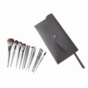 Cosmetics Brush Kit Professional Makeup Brush Set 14 Pieces for Face Eyes Lips Random Color