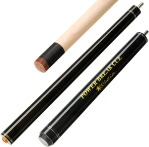 CRICAL Heavy Hitter Jump Break Cue 3-Pieces Carbon Fiber Break Jump Cue with 13.2mm Tip Punch Cue Professional Jump Cue Billiard Pool Stick