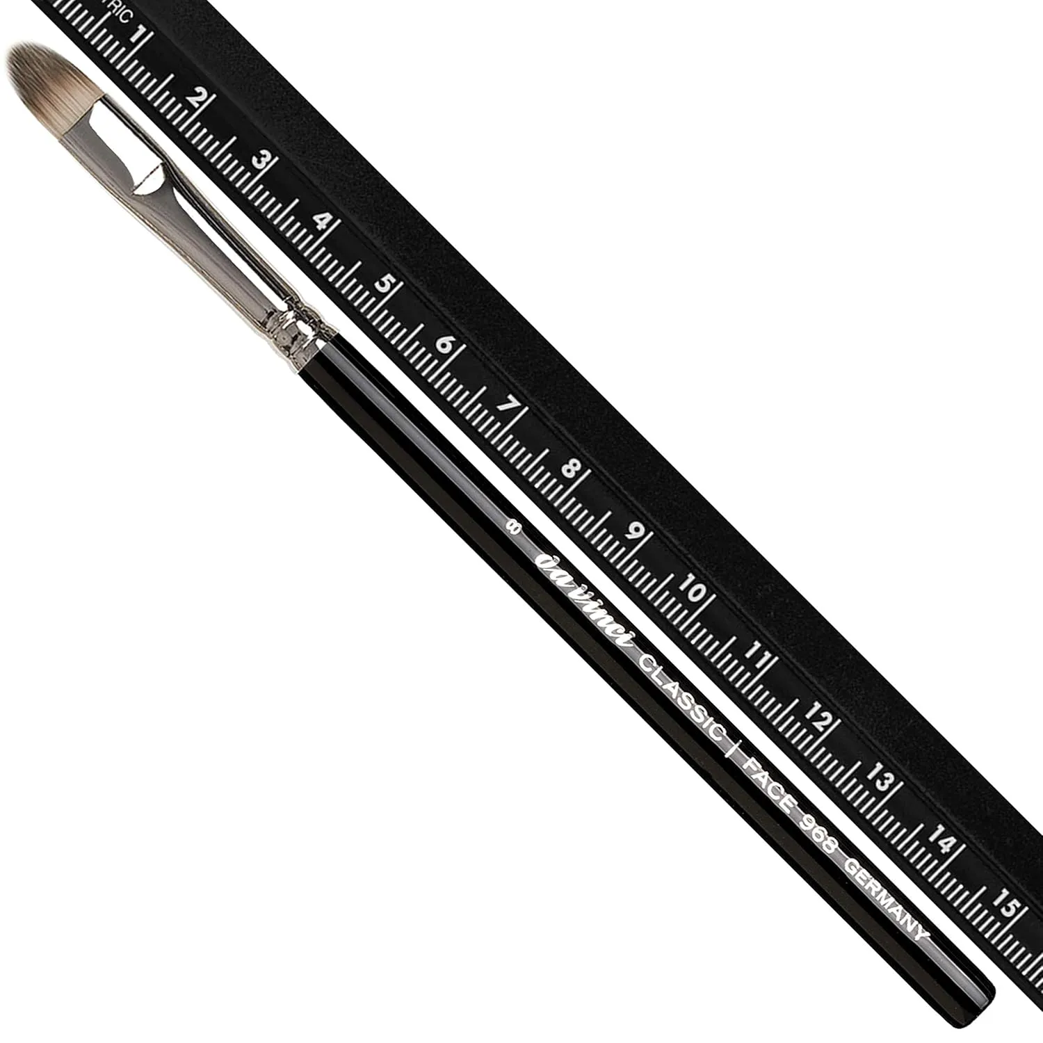 da Vinci Cosmetics Series 968 Classic Concealer Brush, Oval Synthetic, Size 8, 14.4 Gram