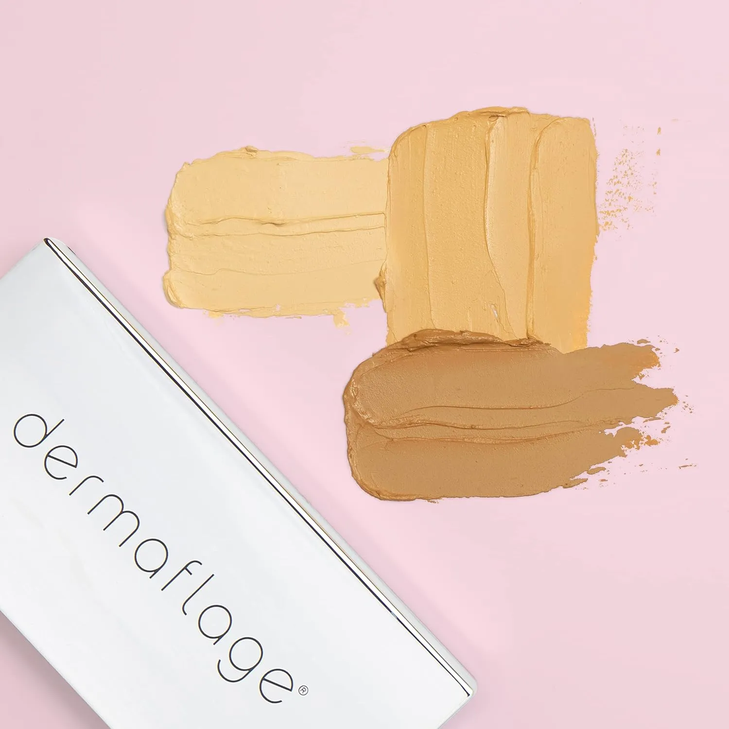 DERMAFLAGE COVERAGE  Rosacea and Redness Makeup Infused With Cream For Redness Relief For Face | Rosacea Cream For Redness Relief For Face Plus Full Coverage Anti Redness Makeup |… (Light)