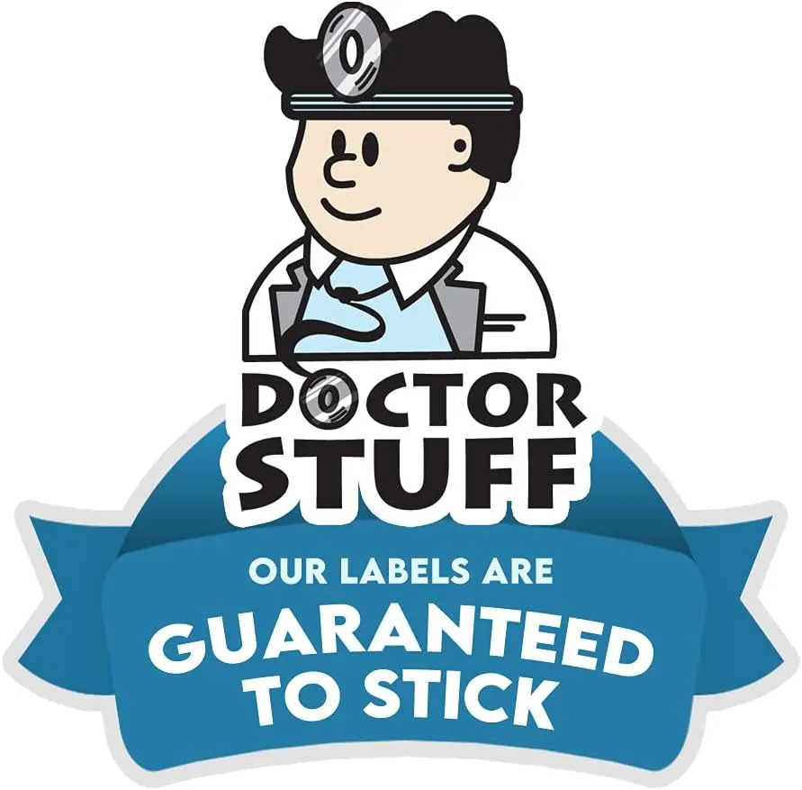 Doctor Stuff - File Folder Labels, Number 7, S & W KKL Match - SWNM Series Chart Stickers, Brown, 1-1/2" x 1-1/2", #7, 500/Roll